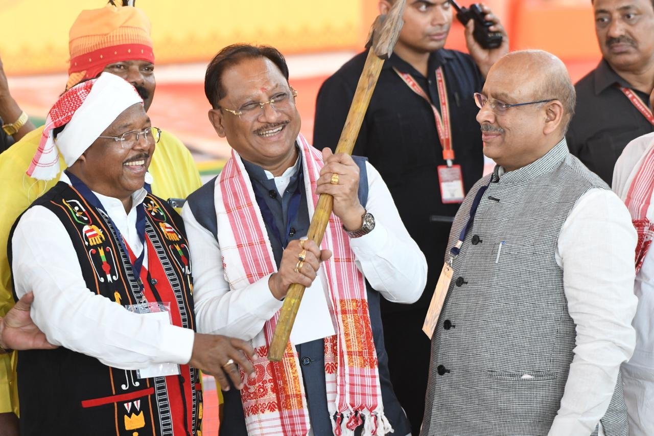 लाल किला मैदान से गूंजा जनजातीय गौरव का स्वर, राष्ट्रीय जनजाति समागम में बोले विष्णुदेव साय